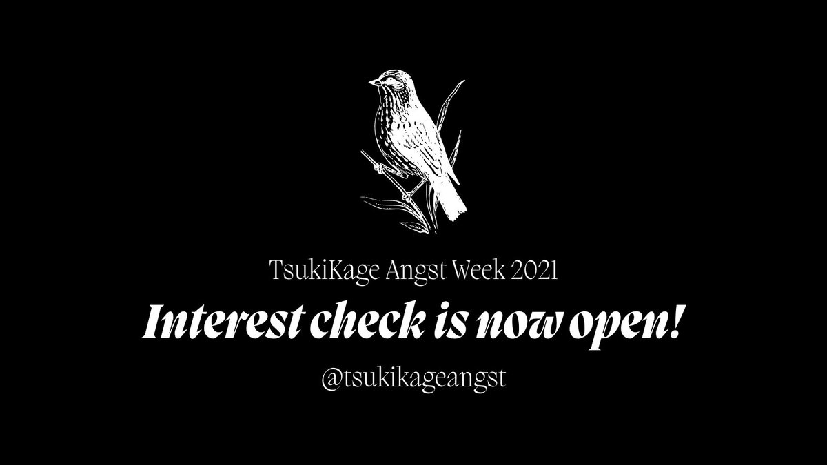 tsukikageangst's tweet photo. WHAT HURTS YOU THE MOST? TsukiKage Angst Week interest check is now open! Find the form here: https://t.co/z7JVEHWqDP

#TsukiKage #TKKG #TSKKG #月影 https://t.co/TeXrW5u9BU
