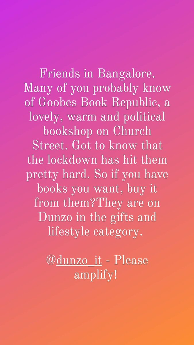 Goobes Book Republic needs help

<a href="/DunzoIt/">Dunzo</a> <a href="/sanitarypanels/">Sanitary Panels</a> <a href="/epigamia/">epigamia</a> <a href="/TheProductfolks/">The Product Folks 🚀</a> <a href="/FURLENCO/">FURLENCO</a> <a href="/AshwiniDodani/">Ashwinik Dodani</a> <a href="/Maleehaaj/">Maleeha Junaid</a> <a href="/AsaSutherland/">Amber Sutherland-Namako</a> <a href="/khadrisadiq92/">Syed sadiq khadri j</a> @deepika_s09 <a href="/dulcetchani/">Chani Bhate</a> <a href="/ShubhitaChawla/">Shubhita Chawla</a> <a href="/darrencaldeira/">Darren Caldeira</a> <a href="/bengalurufc/">Bengaluru FC</a> <a href="/WestBlockBlues/">West Block Blues</a> @jasleinmahil <a href="/Waseem_BLR/">Waseem Ahmed ವಸೀಮ್ وسیم</a> <a href="/ray_nair/">Reshmi Nair || Covid Volunteer-IND</a>