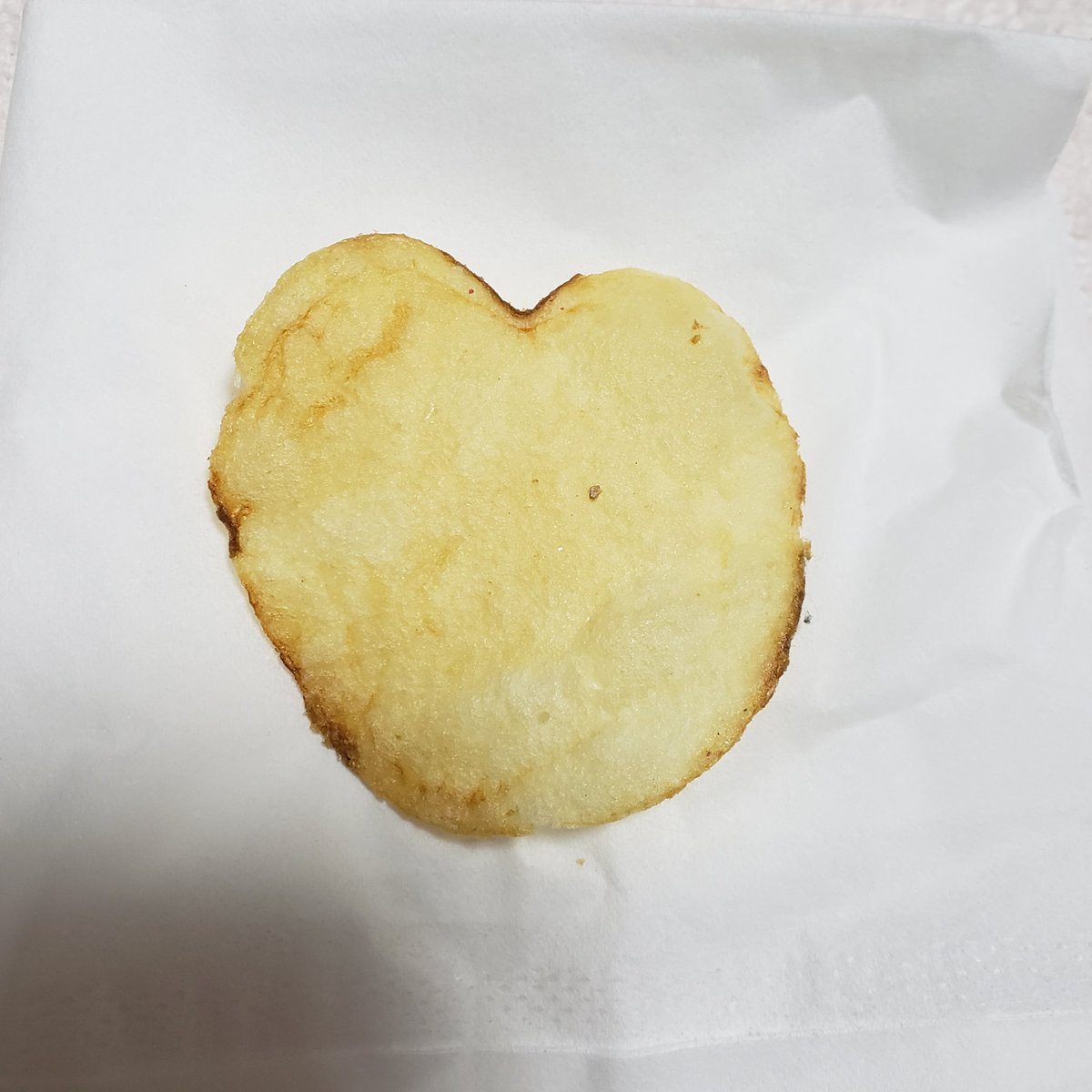 ハート型のポテチが出た❗❤️ #ポテトチップス #ハート型 #ポテチ好き