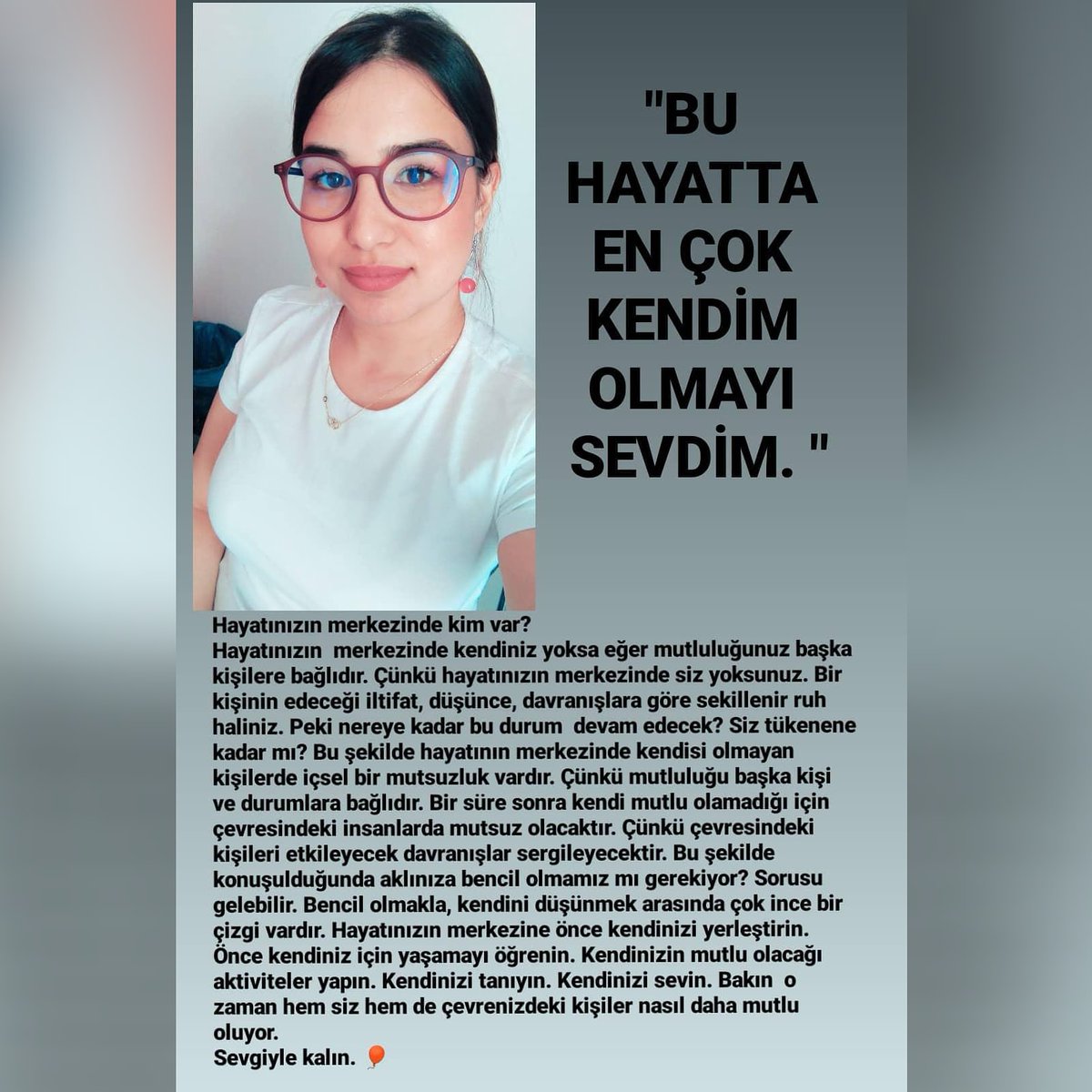 #buhayattaemçokkendimolmayısevdim 👌