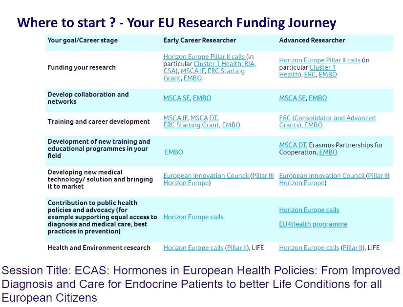 drpunith's tweet photo. And @ESEndocrinology is doing something about this lack of knowledge.! Love the nice breakdown and clear directives on which funding is applicable to us depending on our level of training.
#eECE2021 #EndocrineCommunity #Research #Researchfunding @EYEScientists https://t.co/ZfiVdfEHKp