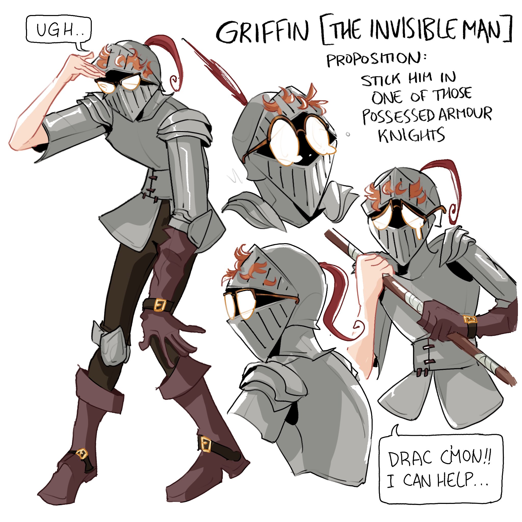 Vin on Twitter: "I wanted to shove the humanised version of the