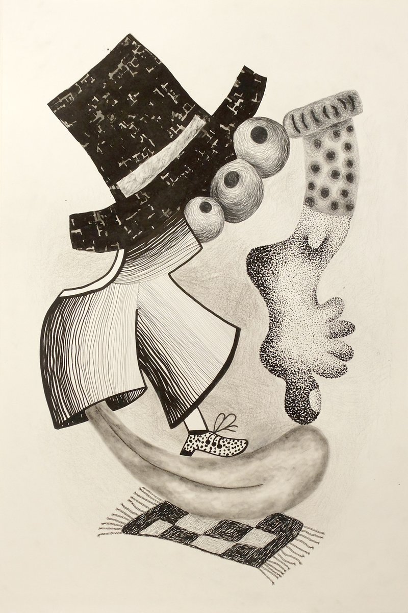 DFArtProject's tweet photo. Lisa Vanho #ArtistaFemininaInternacional #Artiste #artshare #artwork #dessin #drawing #destructuralismefiguratif #des_fig #des_fig_group https://t.co/jsfpaT4jWr