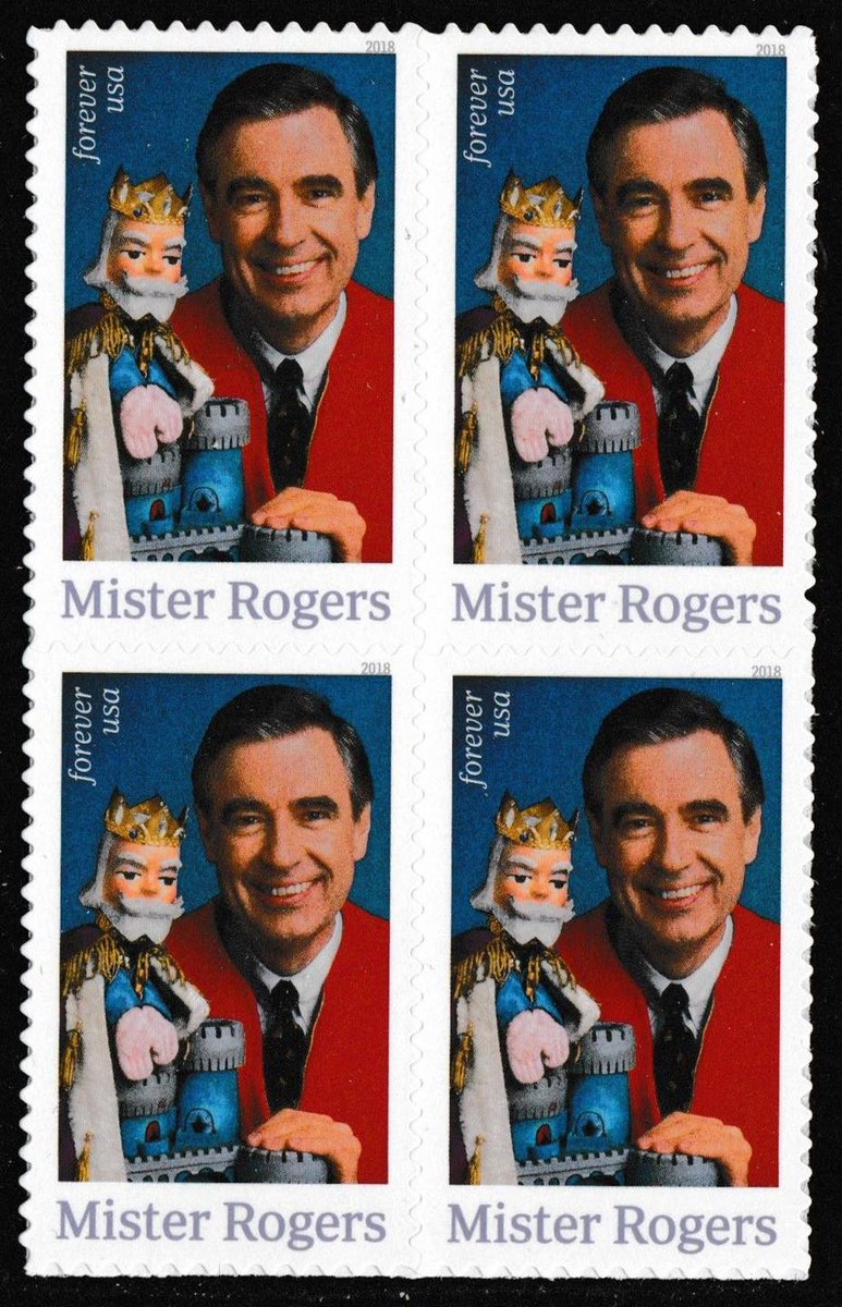 May 22, 1967 - The children's program Mister Rogers' Neighborhood premiers.  #stamps #philately #worldwide