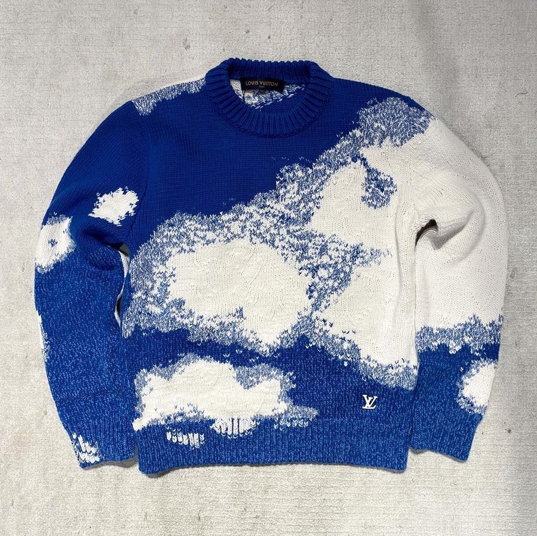 Sweaters, Louis Vuitton X Clouds Crewneck