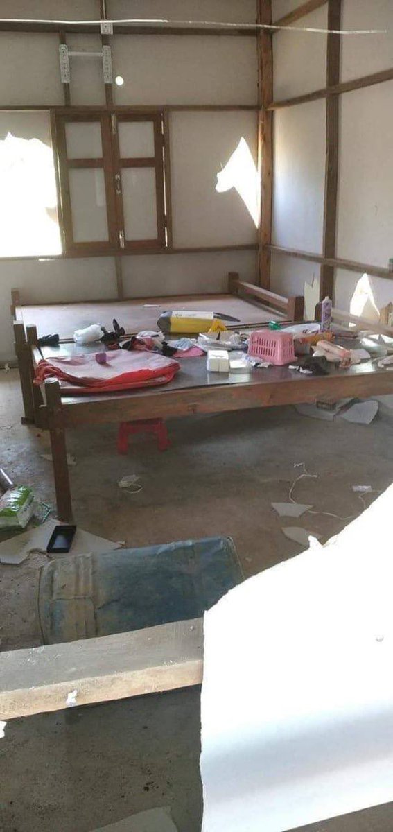 At TaYawKyin, Yinmabin, Sagaing Region, terrorists destroyed people properties and houses and also stolr the properties of civilians in this morning. #May23Coup #WhatsHappeningInMyanmar
