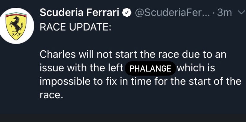 If you know you know 👀 <a href="/ScuderiaFerrari/">Scuderia Ferrari HP</a> <a href="/F1/">Formula 1</a> <a href="/FriendsTV/">FRIENDS</a> <a href="/LisaKudrow/">Lisa Kudrow</a> #friends #Formula1 #Ferrari