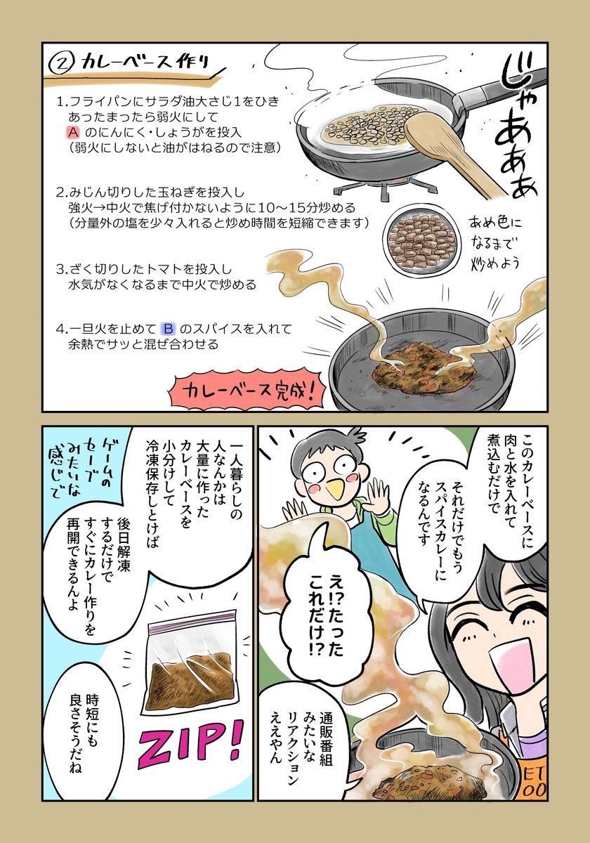 超ざっくりとしたスパイスカレーの作り方入門(後編) 