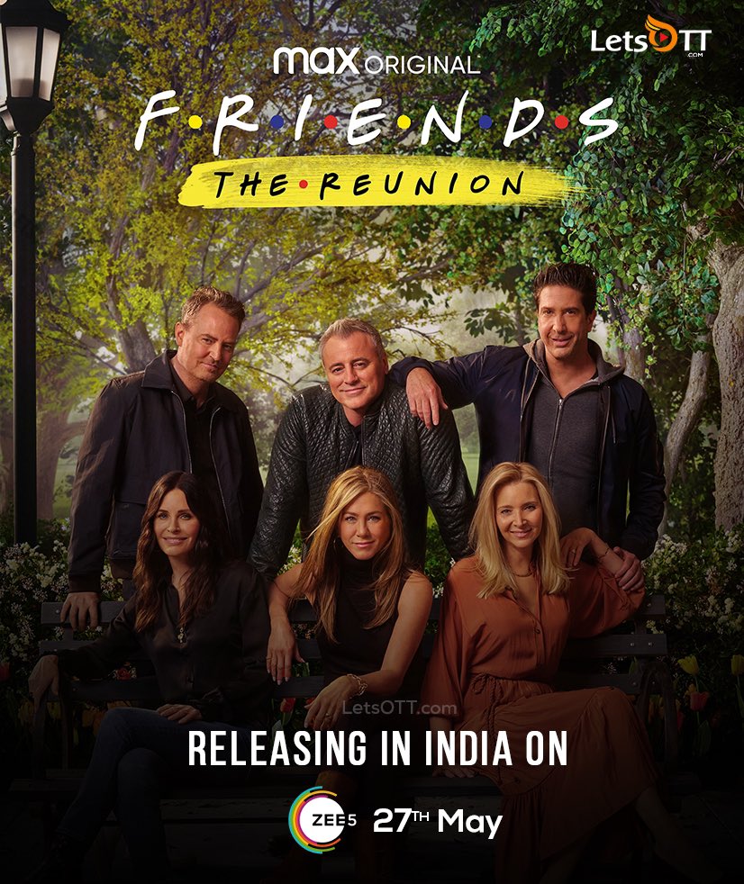Official: Zee5 is bringing the most-awaited #FriendsReunion to INDIA for their premium subscribers on May 27th, same time when HBO Max premieres the show. 

Big acquisition indeed.