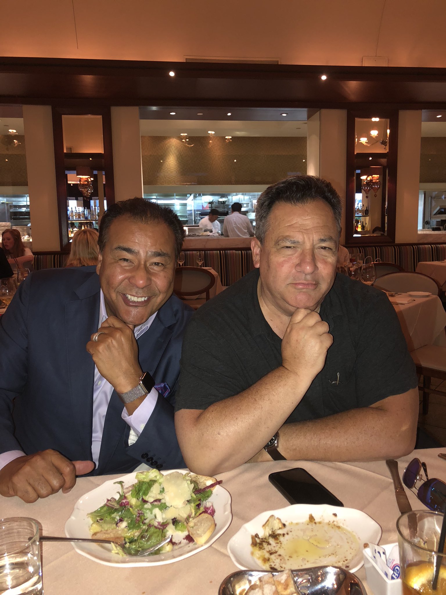 My brother from another mother. Happy birthday, John Quiñones!  