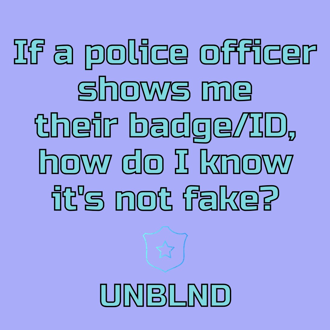 unblnd's tweet photo. Any thoughts??? 👀
.
.
#police #policeofficer #badge #id #fake #real #friends #funnyquote #quotes #quote #startup #dailypost https://t.co/sjzK6m6jyR