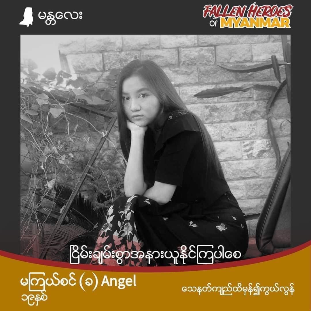 ZtozM's tweet photo. The casualty count that @aapp_burma is reporting daily are not just numbers. They’re individuals who have family members still mourning for them. If you start showing sympathy for TMD soldiers and dalans, please take a look at these photos and think again. https://t.co/kQNJU0k0re