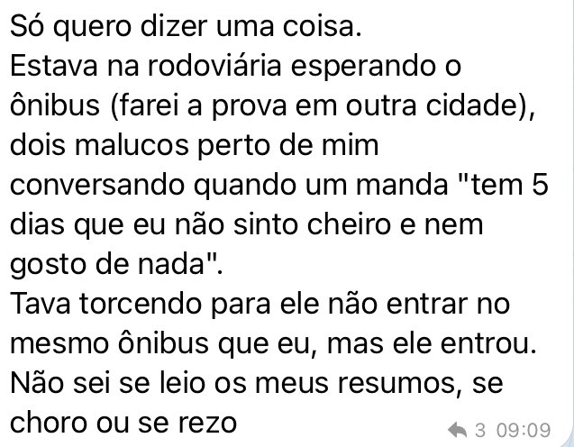 omateuscarvalho's tweet image. #PF 

Relato de um candidato em um grupo do Telegram. 

Se previnam de todas as formas possíveis.

#ConcursoPF
