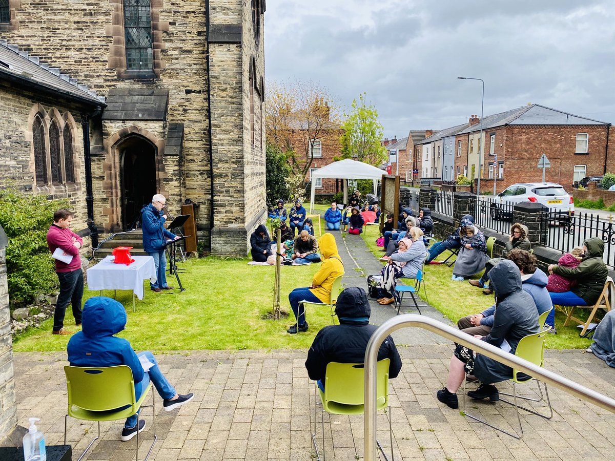 willjgibbons's tweet photo. Pentecost 2021 certainly featured a mighty rushing wind! It was well worth braving the elements to be able to sing together outside! https://t.co/4GXVNZS6Z8