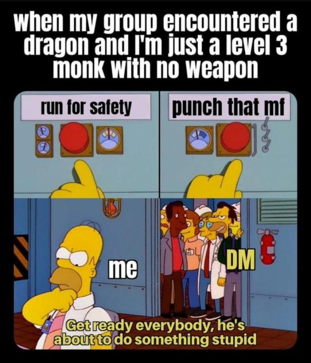ArcaneFocusDnD's tweet photo. I think we know where this is going ...cause you know #dopemonkshit
#onehitko #dnd #dndmonk #brokensubclass #kipoints https://t.co/MKcnl4VM9v