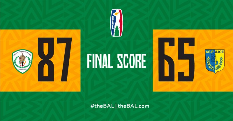 rbarwanda's tweet photo. GAME OVER!
@FAP_Cameroun🇨🇲
8️⃣7️⃣:6️⃣5️⃣
#As_police 🇲🇱
#theBAL https://t.co/spgy5kX3Oo