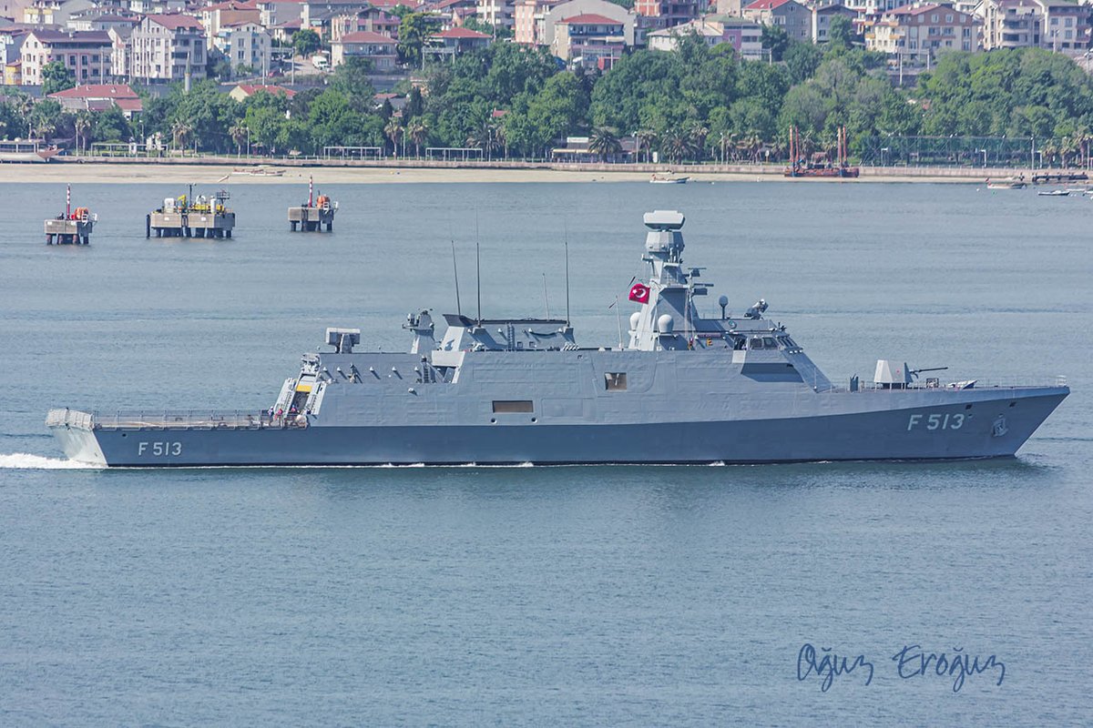 OguzEroguz1's tweet photo. #TurkishNavy #AdaClass #Corvet #Burgazada #F513 https://t.co/0ro4xYuJeX