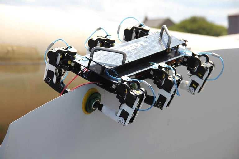 Insect inspired #robots are coming to fix the world’s wind turbines

fanaticalfuturist.com/2021/03/insect… via <a href="/311Institute/">Matthew Griffin</a>

#RenewableEnergy #AI #TechForGood
Cc <a href="/jblefevre60/">Jean-Baptiste Lefevre</a> <a href="/Paula_Piccard/">Paula Piccard</a> <a href="/SpirosMargaris/">Spiros Margaris</a> <a href="/HaroldSinnott/">Harold Sinnott #MWC26</a> <a href="/Nicochan33/">Nicolas Babin</a> <a href="/guzmannutrition/">🚴‍♀️ AnneGuzman - 🇨🇦</a> <a href="/sallyeaves/">Sen. Sally Eaves</a> <a href="/AkwyZ/">Antonio Vieira Santos</a>