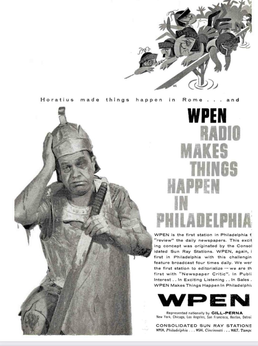RadioRewinder's tweet photo. #WPEN #PhiladelphiaRadio 1960 https://t.co/fgzZYY5UKg