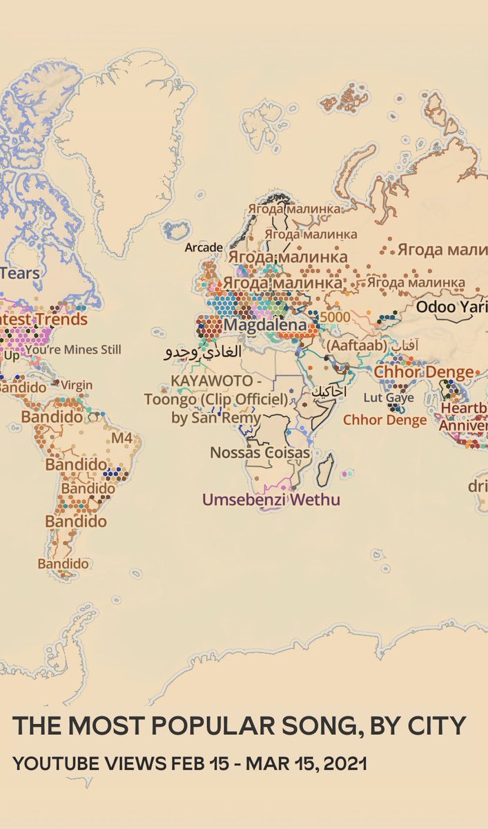 Curious about what other countries listen to? How diverse is your music playlist? LINK IN BIO TO FIND OUT!!