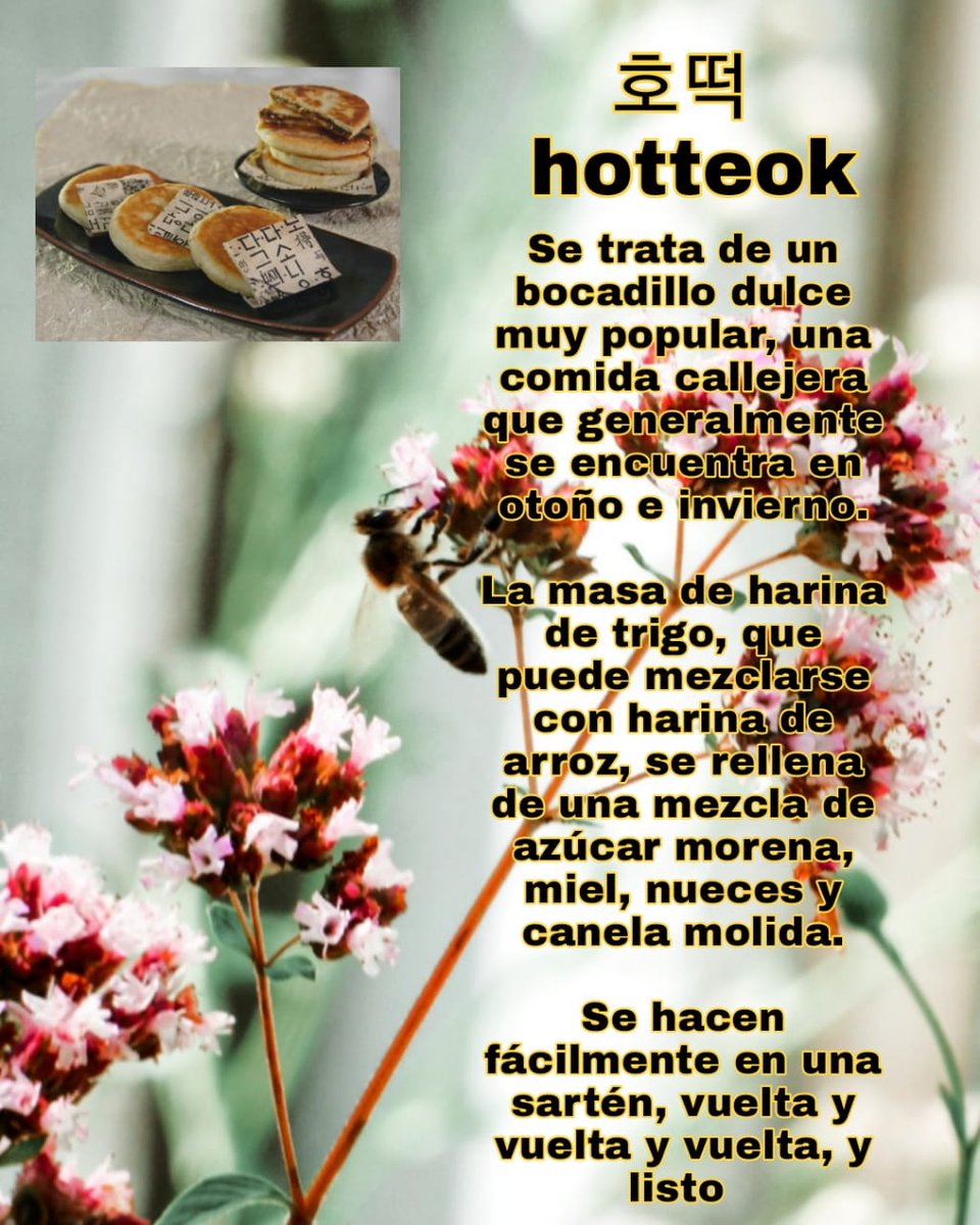 KpopworldOng's tweet photo. 🐝K-FOOD

1/2

#food #corea #kpop #cooking #gourmet #koreandood #eat #Cook #kpop #kpopcultura #kpopdance #kpopers #ong #culturacoreana #kpopcover #kpopchileoficial #world #mision #jovenes #inclusion #kpopONG #coreadelsur #korea #cultura https://t.co/PwsygcW9BE