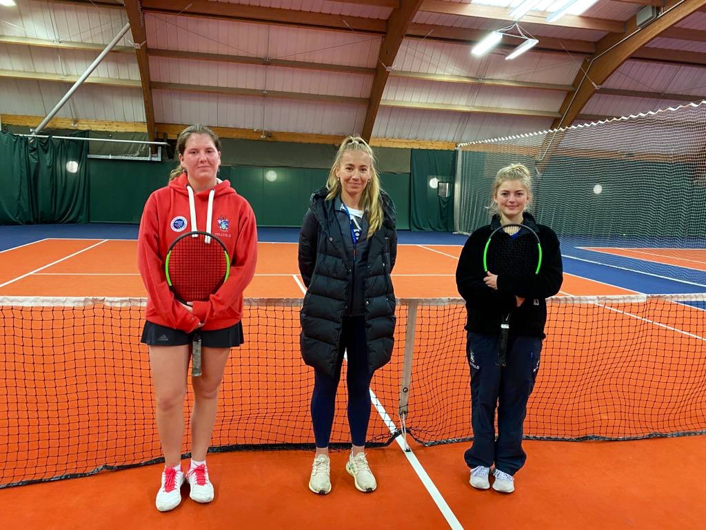 A hugely successful day of tennis for Caitlin &amp; Jess at the G3 Tennis Solutions Women’s Masters. Following an epic all Millfield semi-final, Jess (right) finished as tournament champion with Cait (left) claiming 3rd place🥇🥉Fantastic work girls👏 

#bebrilliant #themillfieldway