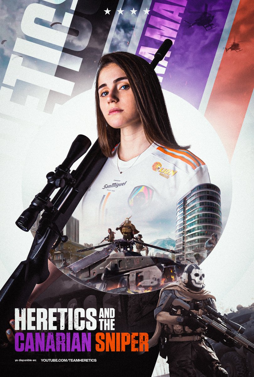 TeamHeretics's tweet photo. THE CANARIAN SNIPER.

Bienvenida a Heretics, @AnaMarreroo 🧡 https://t.co/Z5aJOLivcg