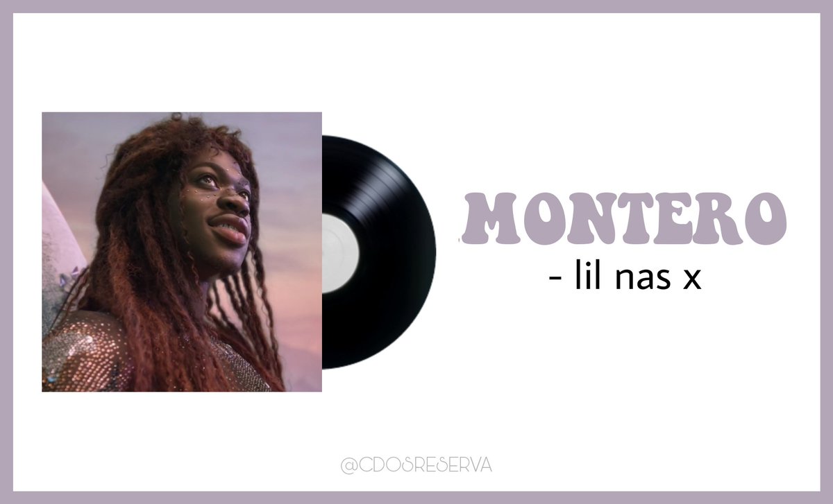 CDOSRESERVA's tweet photo. ⠀⠀  ⠀⠀⠀ ⠀  ⌕ ﹕𝘃𝗶𝗱𝗲𝗼 𝗰𝗹𝗶𝗽¡!
⠀ ⠀ ⠀⠀⠀   ''montero (cmbyn)":
⠀⠀   ⠀⠀ ⠀     ᨳ  ˒ ᥣil nas x !!!

– link: https://t.co/M2jK0KRIsn https://t.co/QkCV7LQW5t