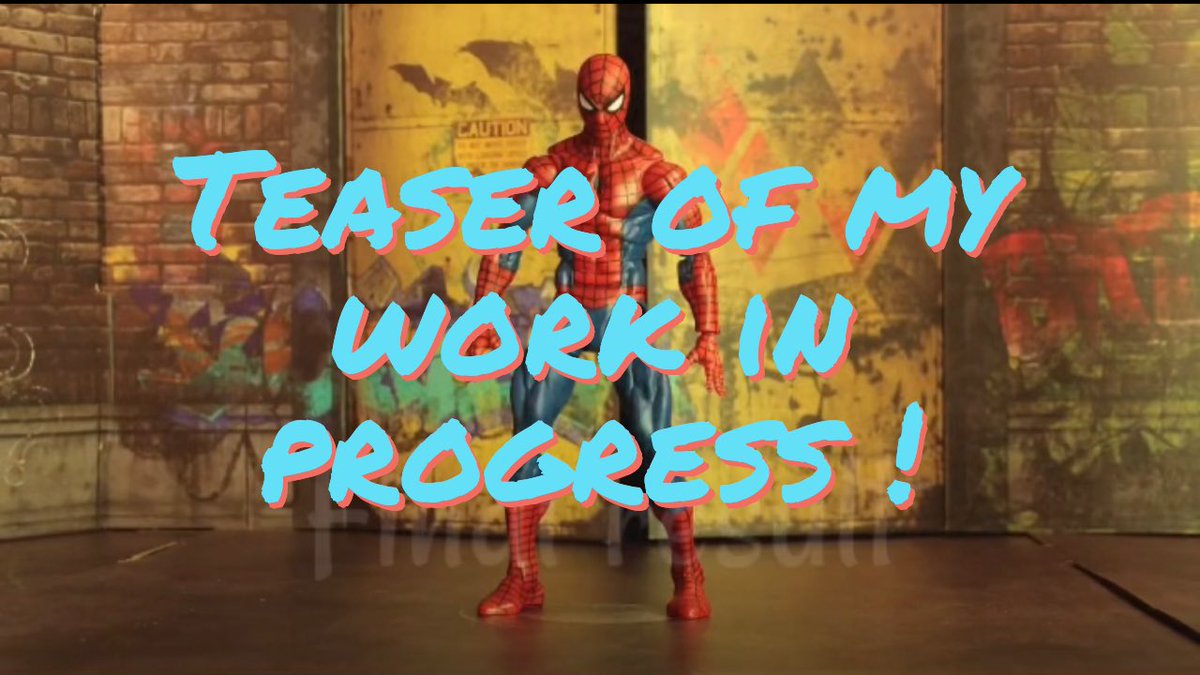 SpawnblackxsP's tweet photo. TEASER of my work in progress ! #spiderman #shorts #stopmotion https://t.co/I29jw8cEi5 via @YouTube https://t.co/GTNRSdSMjS