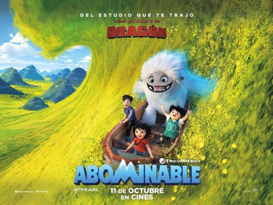 garripillo's tweet photo. A mis enanos les ha gustado mucho #Abominable, una #película de finales del 2019 de #dreamworks y #PearlStudio. El violín, el tarareo mágico y la música me han encantado. #cine #Animación https://t.co/l8nkftYzEJ
