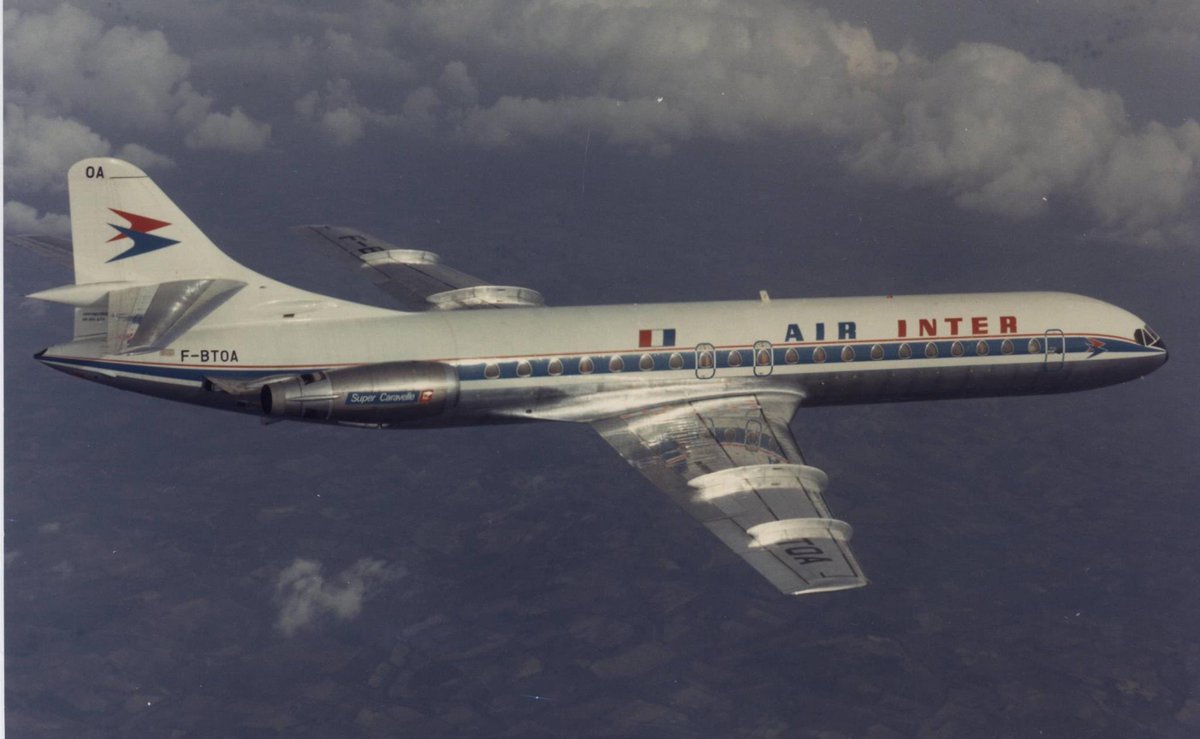 YNHallak's tweet photo. ...🛫💙🕊🛫...
It was super nice flying for Air Inter out of Paris for an unforgettable short period... Before its merger with Air France! #Caravelle #SE210 #CaravelleSE210 https://t.co/qdy3P795pT