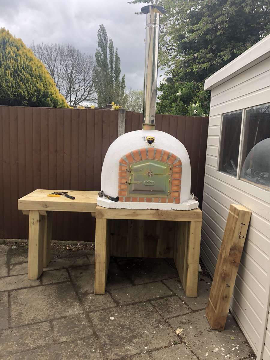 Weekend spent manoeuvring our 600kg pizza oven into place-we can’t get to Italy so we have brought a little bit of Italy to StAlbans.  Doesn’t take away the sadness of missing family, especially meeting the new addition to the family,Mario,and my cousins wedding  #cuginiitaliani