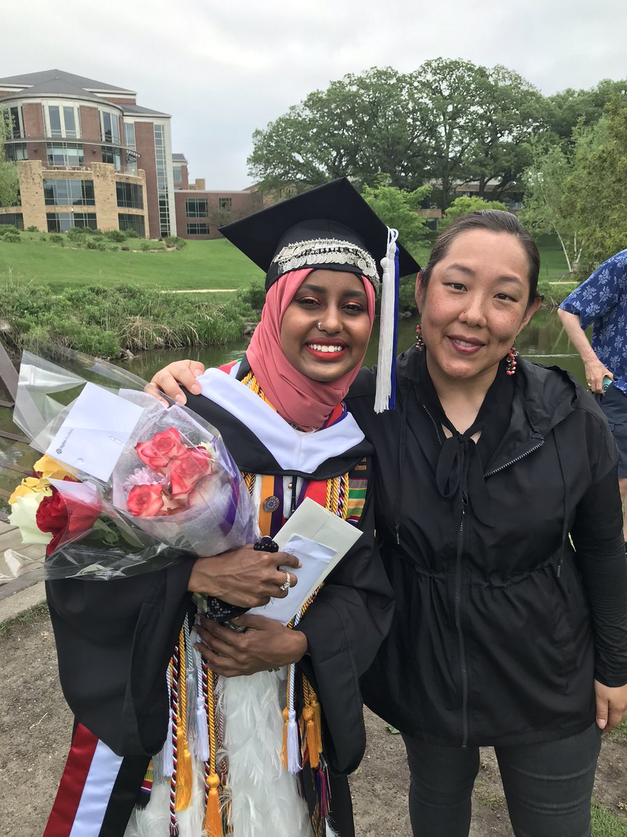 Congratulations @ZaynabAbdi1 - one year later! Triple major, honors-off to Columbia University grad school. <a href="/MPS_Wellstone/">Wellstone International High School</a> family loves you so much. If you don’t know her story or the stories of Wellstone students, ask. No excuses and high expectations = future success! <a href="/MPS_News/">Minneapolis Public Schools</a>