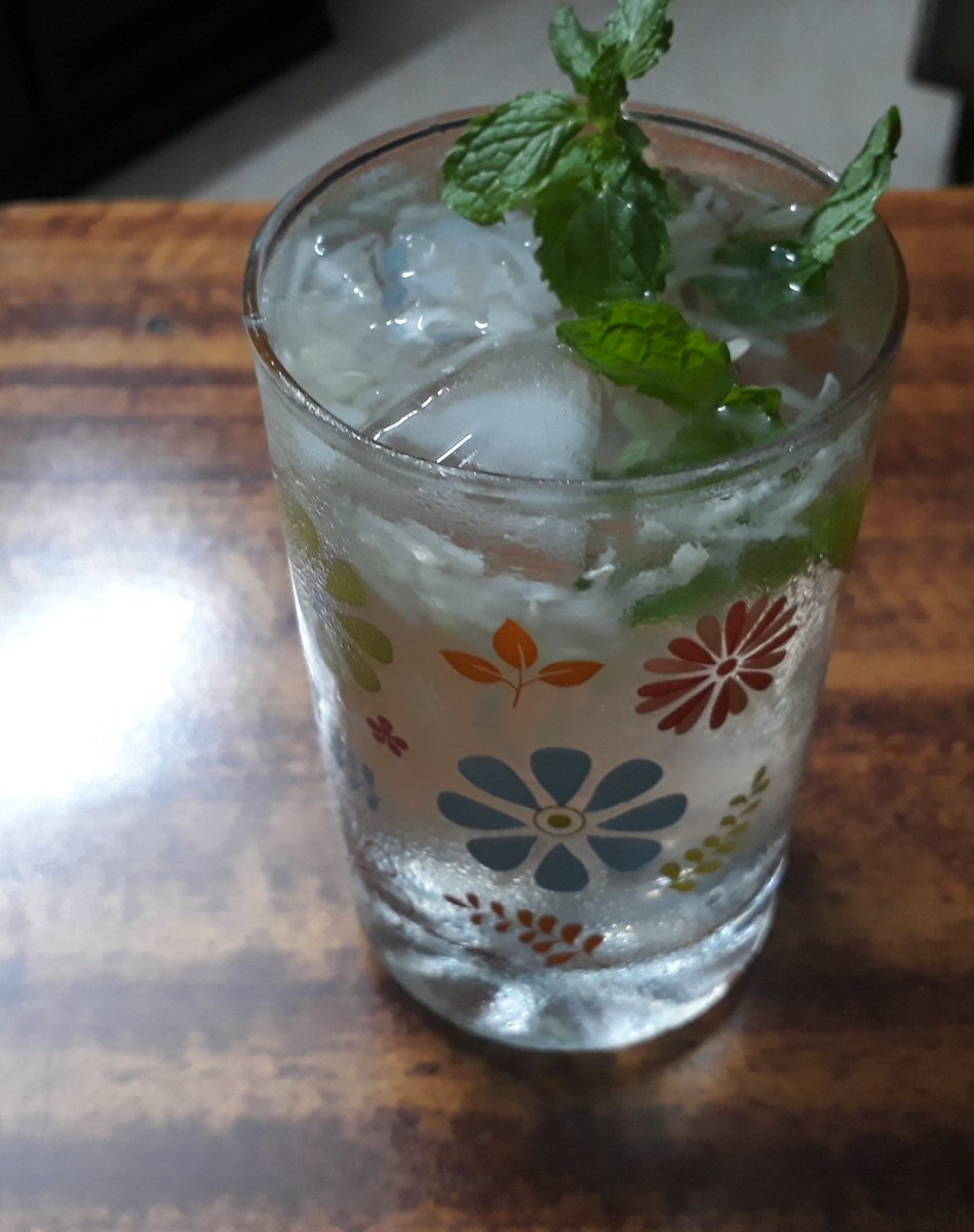 #Homemade #Sekanjabin 👉🏼 A traditional #Iranian #beverage made with white vinegar, mint leaves, and crushed cucumbers

Most cooling #drink I've had in #summer 

#drinks #chill #chilling #chillvibes #Summer2021 #SummerVibes #SummerTime #coolbeast #RusselOlaf