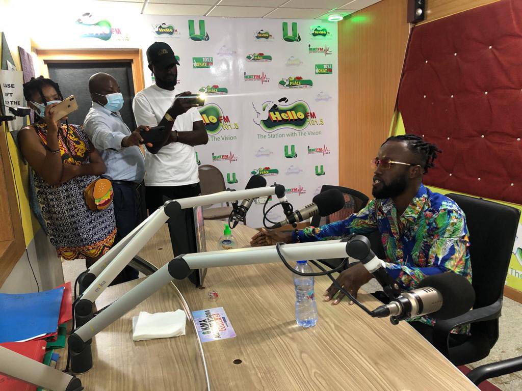 lifeline_gh's tweet photo. Abochi’s Hallele radio tour done, keep supporting the movement guys. Bless y’all ❤️👏 https://t.co/RV16EHH6Qy