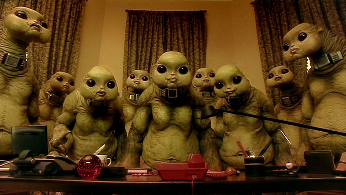 twinkjodie's tweet photo. @DoctorWho_BBCA the slitheen two parter https://t.co/wHqrTLoO7m