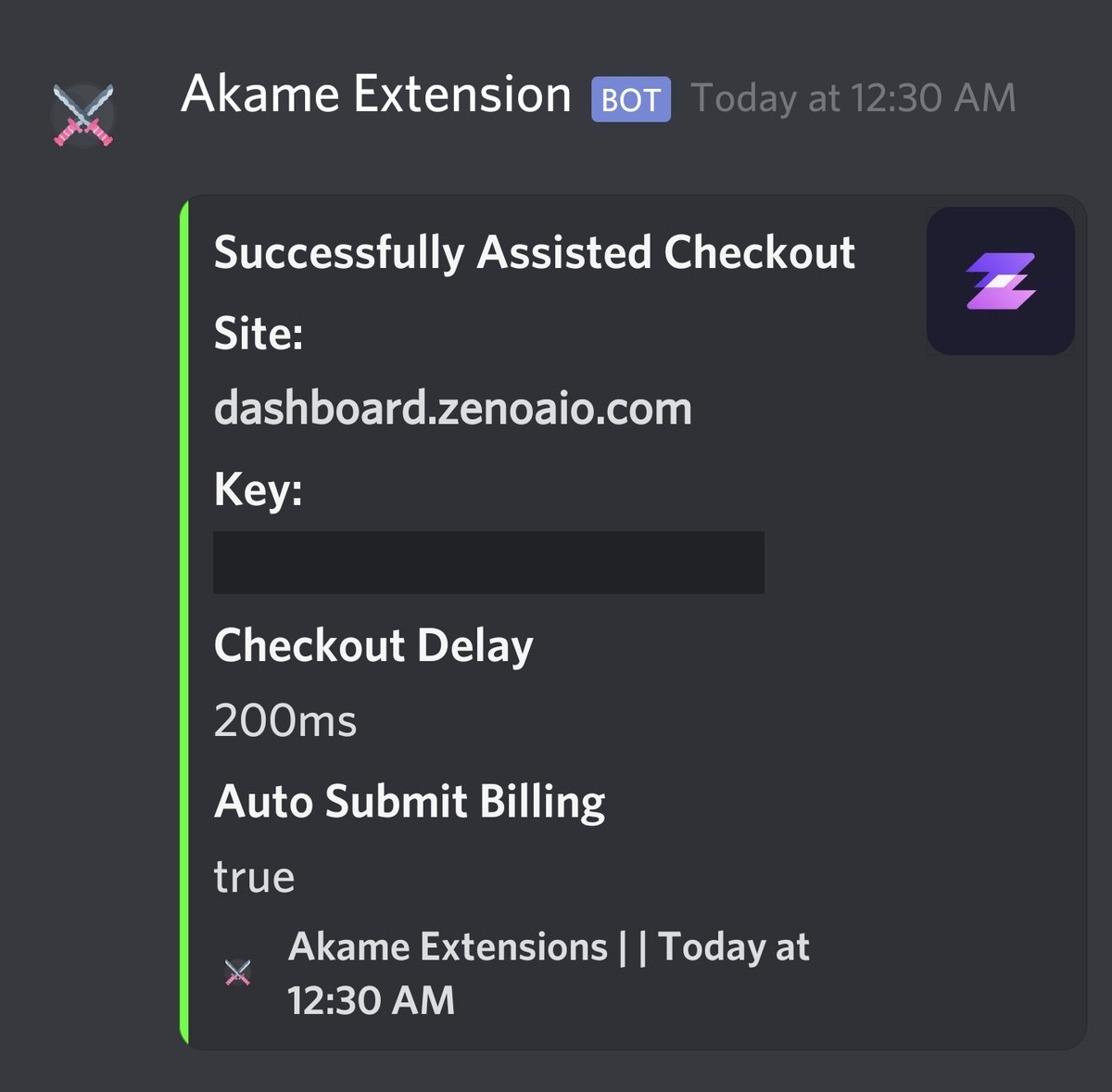 Akame Success tweet media