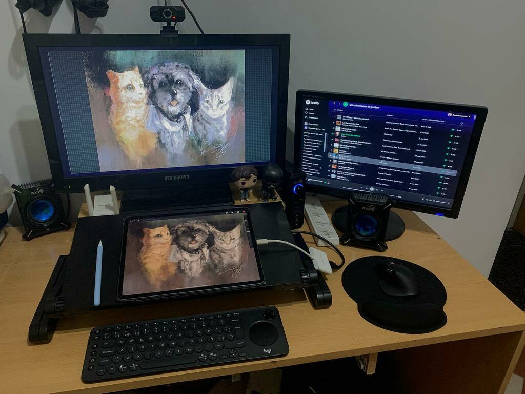 nairazak_art's tweet image. #drawingstation #digitalart #draftingtable #procreate #logitech #ipadpro #art