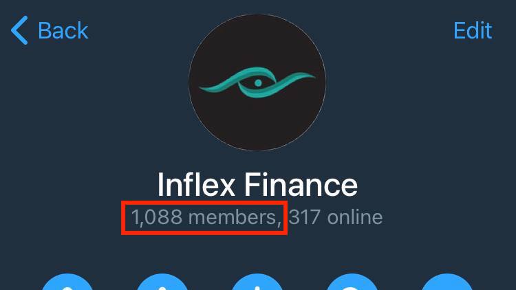 InflexFinance's tweet photo. We have crossed 1,000 members in our Telegram Group! ๐ ๐ ๐
#coinsniper #Crypto #cryptocurrency #cryptomoonshots #cryptomoonshoots #100x #100xCoin #poocoin #INFLEX #BinanceSmartChain #BSC https://t.co/icVCd2QE2J