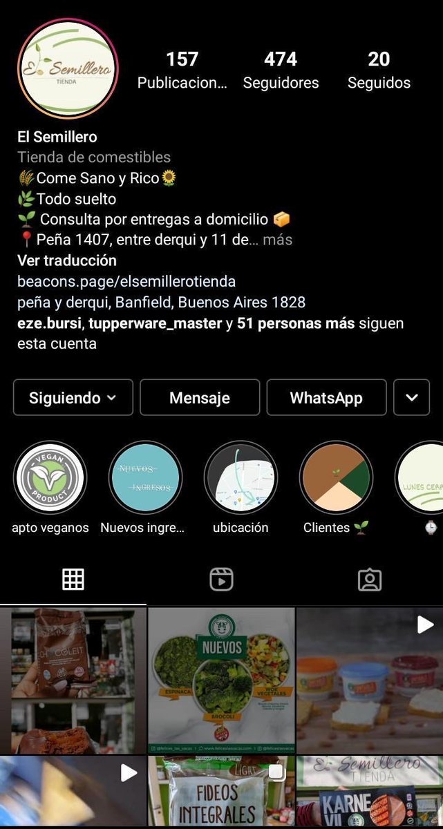 BanfieldPromuev's tweet photo. NUEVA RECOMENDACIÓN DE COMERCIO!
———————— @el_semillero.tienda 
legumbres, frutos secos, semillas,harinas, especias, etc, producto para celíacos.
productos veganos
peña 1407 y Derqui B.nuevo
Tel 1128248142
#comercio #banfield #dietetica #legumbres #cereales #alimentos #especias https://t.co/IZM99zcjBt