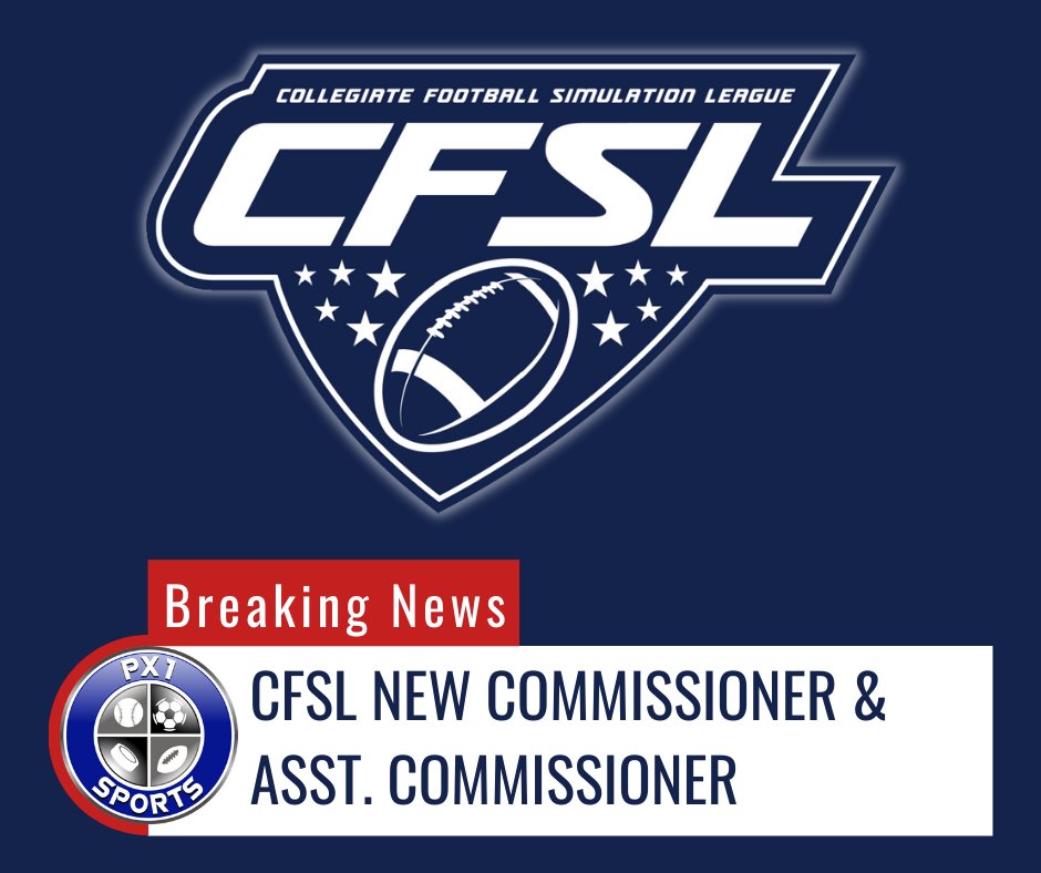 We would like to announce Rick has accepted a position as the Commissioner of the CFSL. Rick has been a member of the league since Season 1 and has had such an huge impact as a player, AD, managing the community. We are excited to see him excel in this new role.