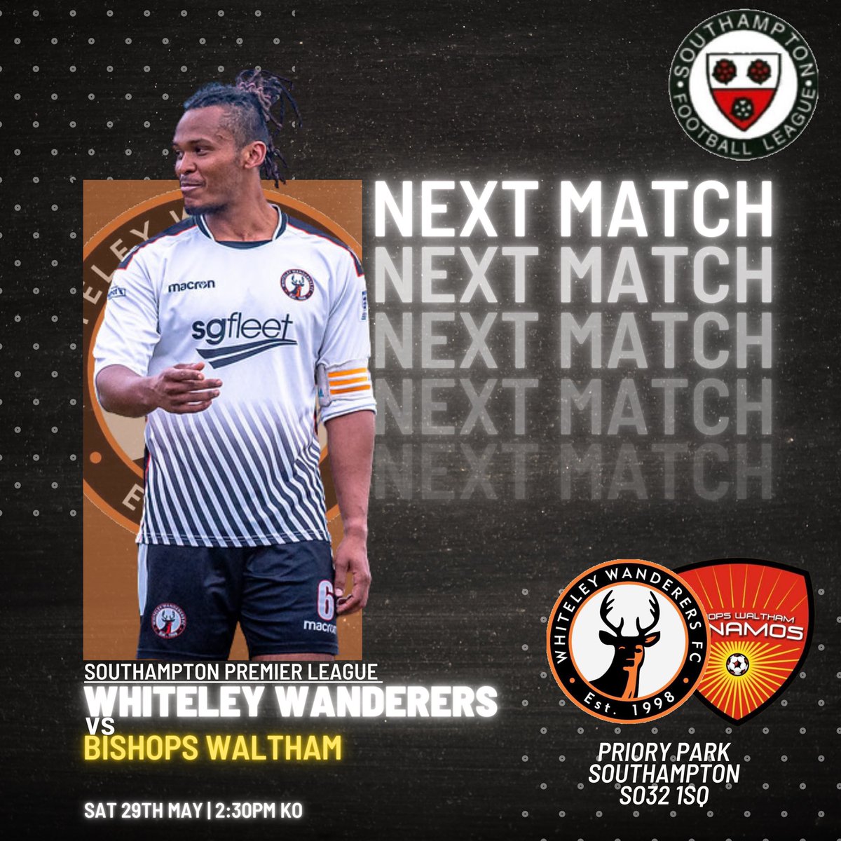 WhiteleyWFC's tweet photo. GAMEDAY: It all comes down to this! We travel to @BW_Dynamos next Saturday in a winner takes all clash for a place in Hampshire next season. A win or draw for the White’s will see us crowned champions, whilst a win for BW will see them take the title! 🏆 #UTW https://t.co/uvvBWp3Go3
