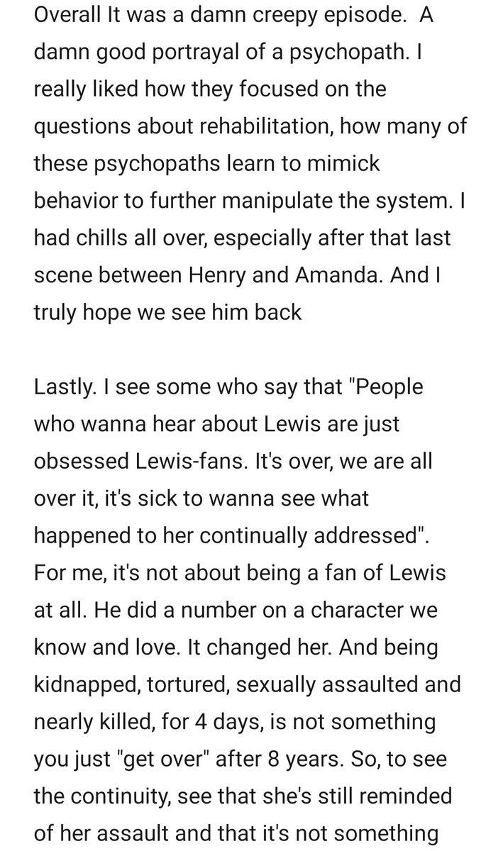JannickesArt's tweet photo. So, I watched the ep with an open mind, after the first frustration settled. It was very,very good! One of the best in years. Perhaps one of my top 10 actually, or even top 5. But here are some of my thoughts on #HenryIsBack &amp; why  #postgraduatepsychopath triggered my frustration https://t.co/hZm8k5Z4RL