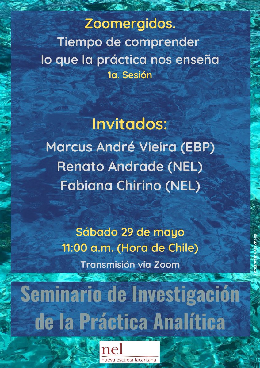 Lazos_Mx's tweet photo. "Lo que llamamos ´Escuela`, es en sí mismo el cuestionamiento de nombrarse ´psicoanalista` sin otros. [...] Sin embargo, en lo que hace serie está la posibilidad de lo que hace marca. Y ahí se juega otra cosa..." Renato Andrade @Lima_NEL

SIPA @nel_amp -  https://t.co/oCuOMnG6tj https://t.co/oXFY9FkaI0