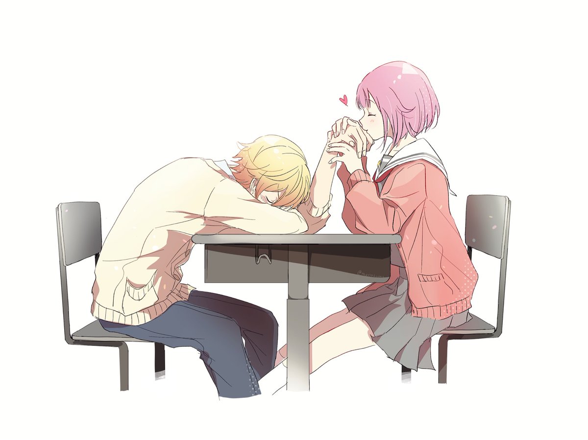moco2umi's tweet photo. キスの日滑り込み...！司えむ💍 https://t.co/M8PRCrbMWo