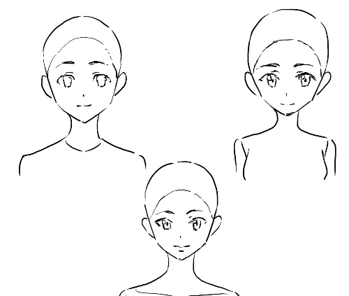 正面、横、斜めの顔全身など基本の形を描けないとその後の歩き、走り、振り向き、座り、寝る、日常描写、アクション全般なんにも描けない。
毎回どうなっていたか、基本比率を悩むようなら一度素体集で確認してみよう。

アニメ私塾素体集①200体収録基礎ポーズ編https://t.co/O6MGik4Xoz #booth_pm 