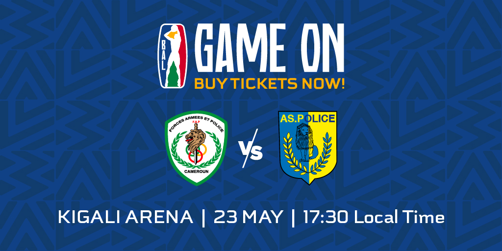theBAL's tweet photo. GAME 18 BETWEEN @FAP_Cameroun 🇨🇲 vs #AS_Police 🇲🇱 LIVE NOW ON #theBAL WEBSITE https://t.co/X9k0uxocds https://t.co/aMVliJQfnx