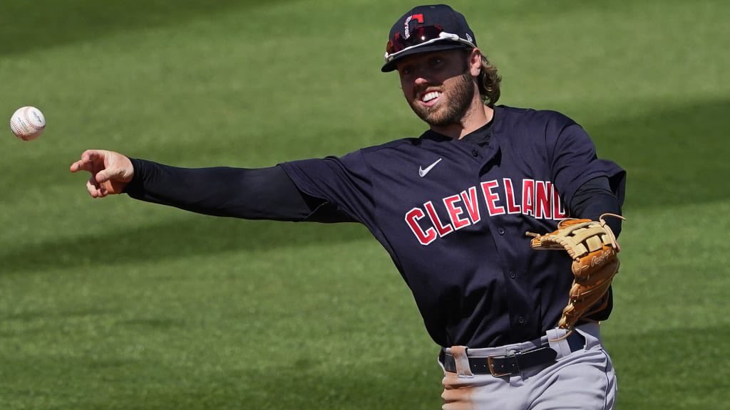 MLBPipeline's tweet photo. Cleveland has called up its No. 16 prospect, Owen Miller, for his MLB debut.

Part of the return in the Mike Clevinger trade with Padres last year, Miller has been red-hot at Triple-A Columbus: https://t.co/uEAsNbqgam https://t.co/ssyEmDG6Dn