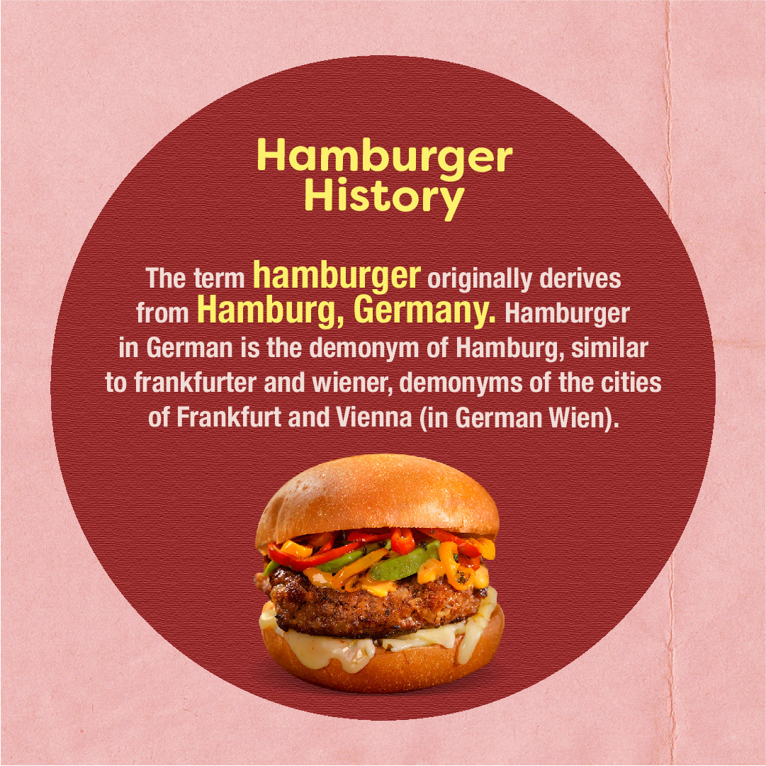 CanadaBeefInc's tweet photo. Burgers are often thought of as a quintessential North American food – interesting to know the real story behind the name! #BeefFacts #MyCanadianBeef https://t.co/4BdaRp6SGO