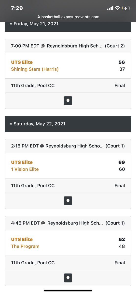 🟡⚫️ 4-0 UTS ELITE ADVANCES IN THE PLATINUM BRACKET SENDING A STATEMENT TO OTHER TEAMS BY DOMINATING THIS MORNING🦾🏀 THEY CAUGHT🔥🙌🏼 NEXT UP, UNDFEATED ALL OHIO RED [EYBL]⏰🥊 #WEBELIEVE #UTSELITE #GOGETIT #BALLERTV #GOHARDORGOHOME #CHAMPIONSHIPSUNDAY